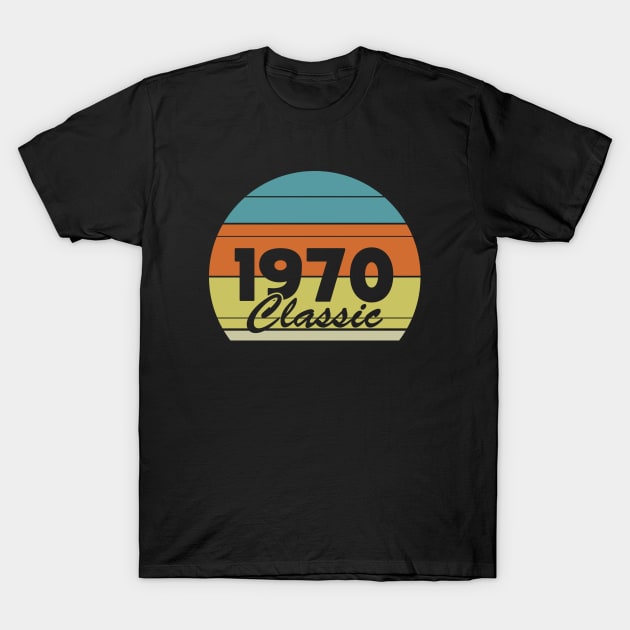 1970 Classic Retro T-Shirt by CultTees